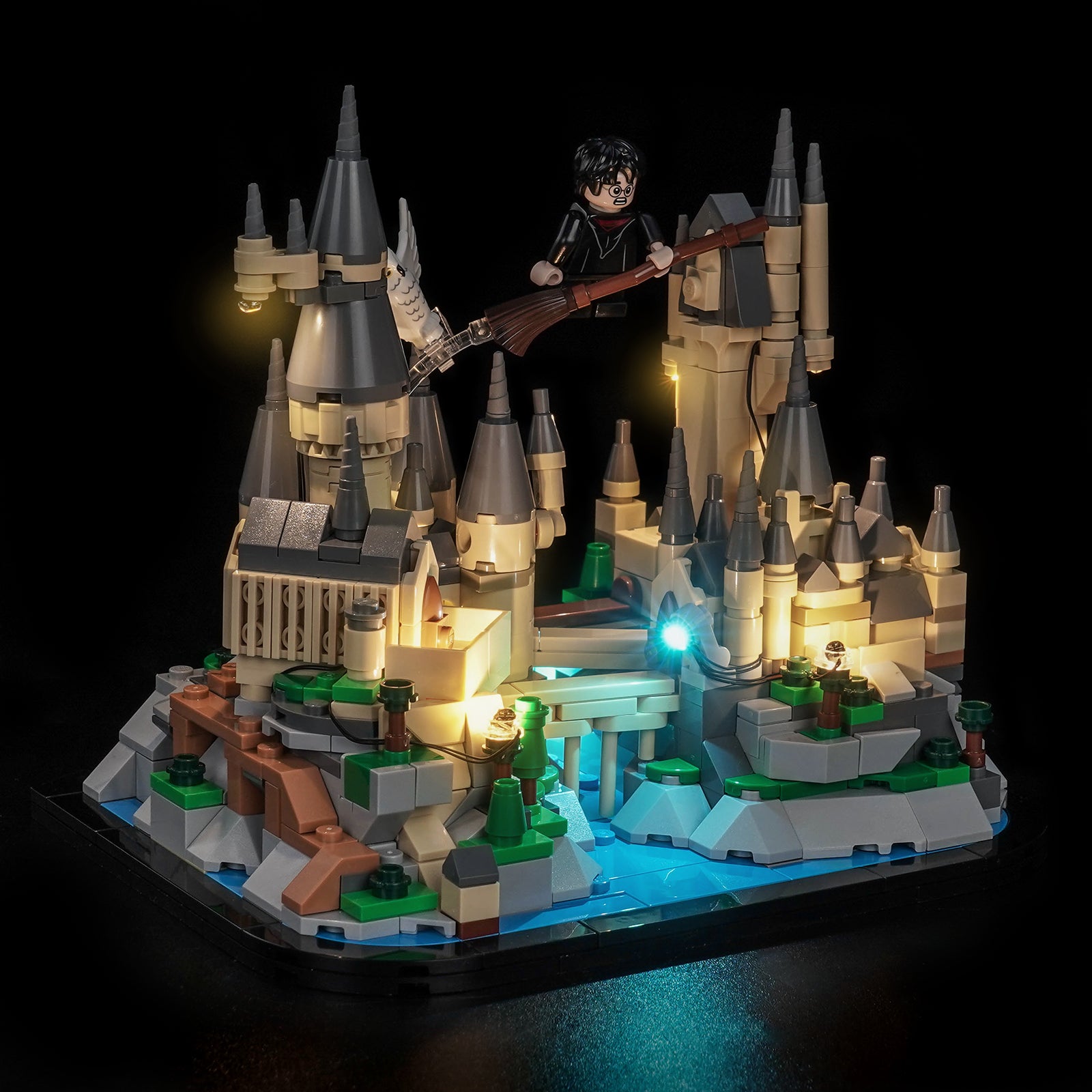 BrickBling Beleuchtungsset für LEGO Harry Potter Miniatur-Hogwarts™-Schloss 440975