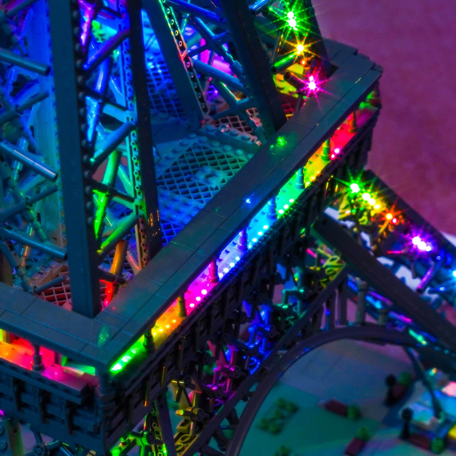 BrickBling Lichtset für LEGO Architecture Eiffelturm 10307 RGB-Version