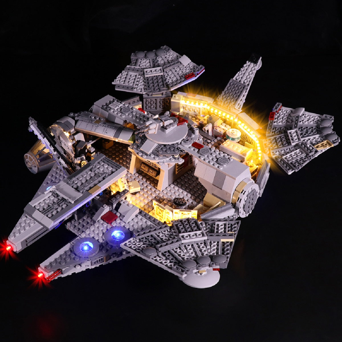 Millennium falcon lego online led kit