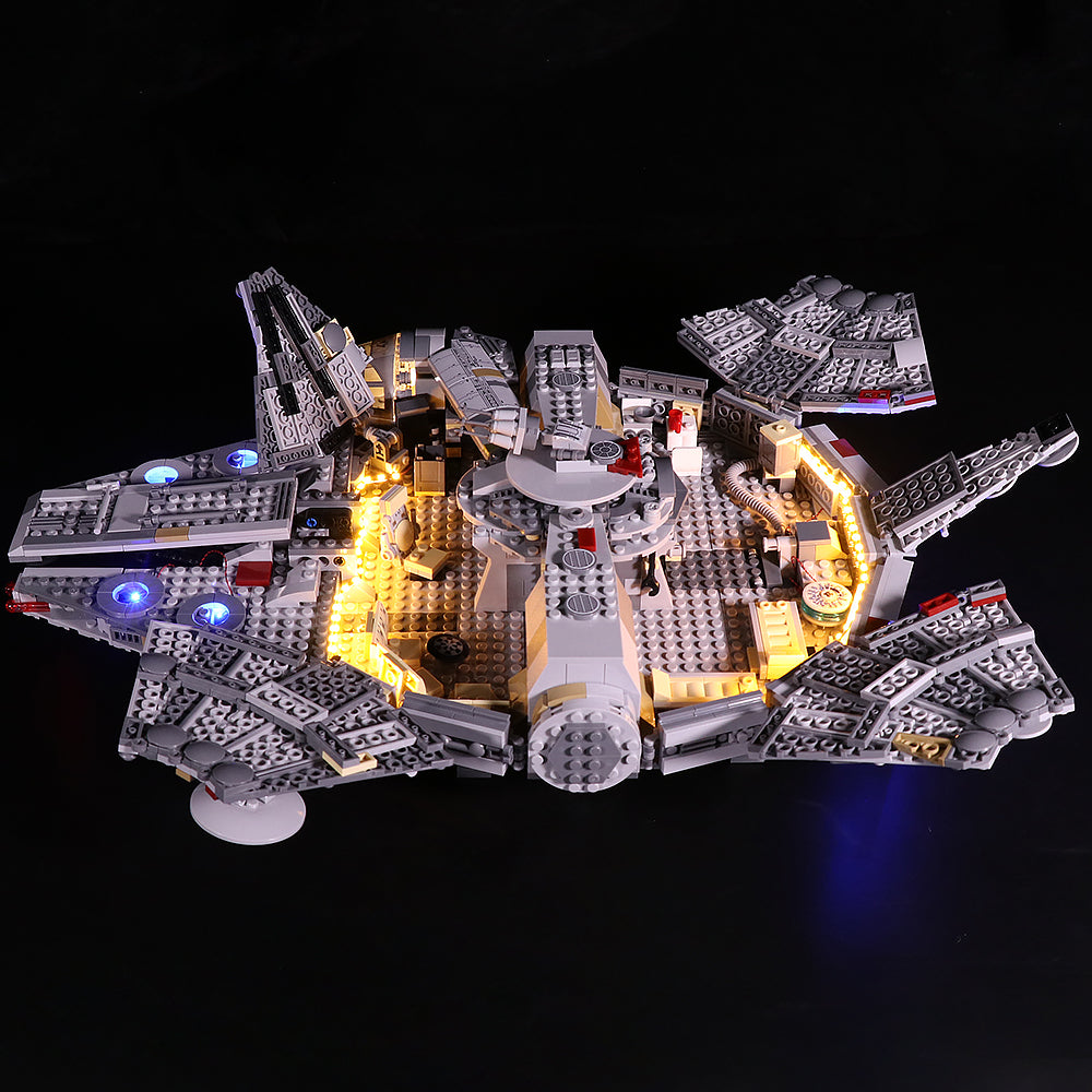 BrickBling Lichtset für LEGO Star Wars™ Millennium Falcon™ 75257