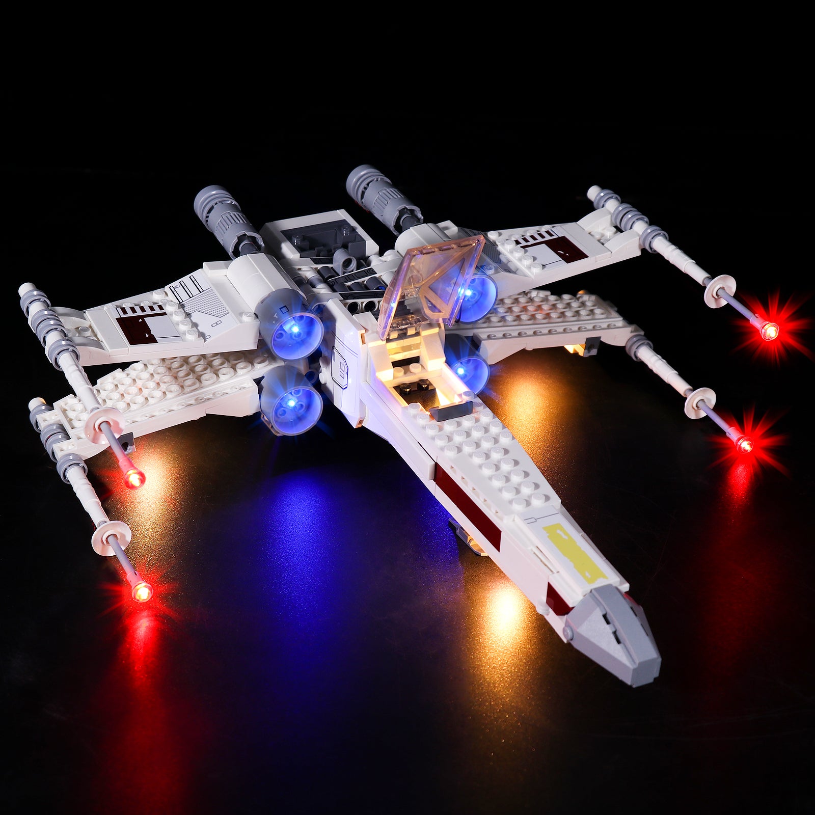 BrickBling Lichtset für LEGO Star Wars Luke Skywalkers X-Wing Fighter™ 75301