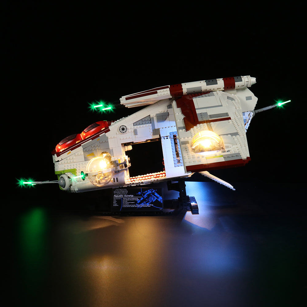 BrickBling Light Kit for LEGO Star Wars Republic Gunship 75309