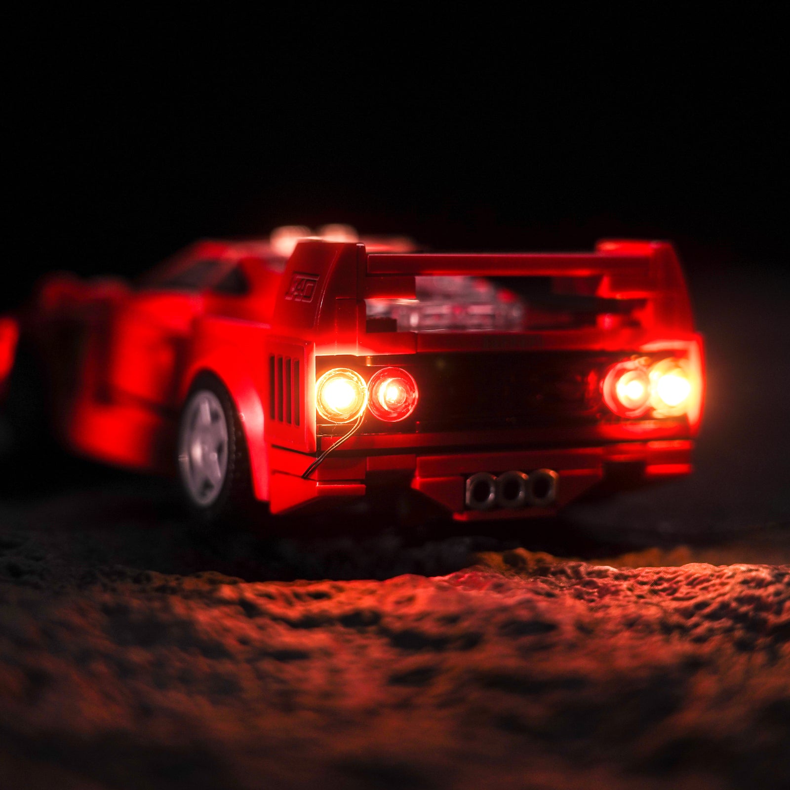 BrickBling Light Kit for LEGO Speed Champions Ferrari F40 Supercar 76934