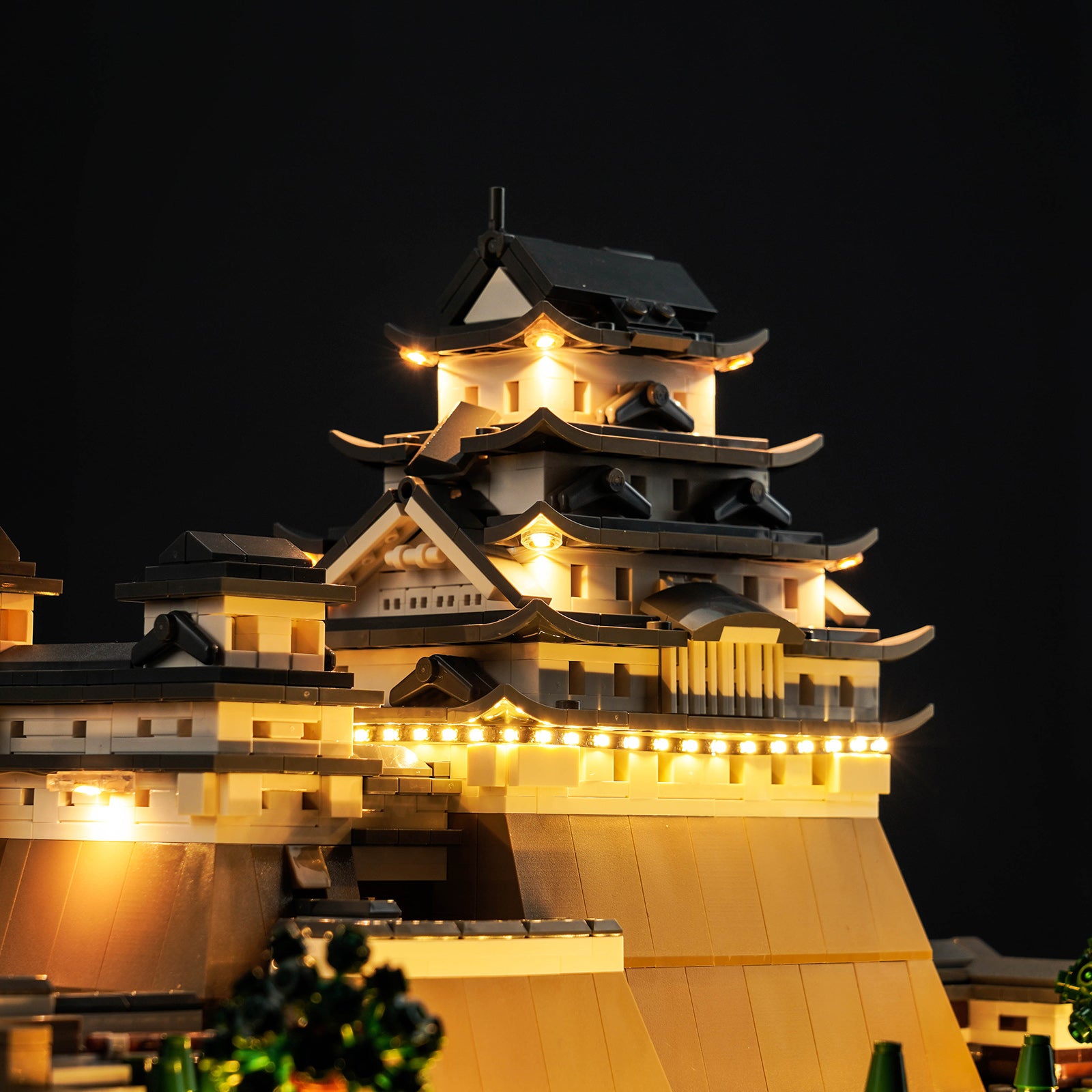 Kit d'éclairage BrickBling pour le château LEGO Himeji 21060