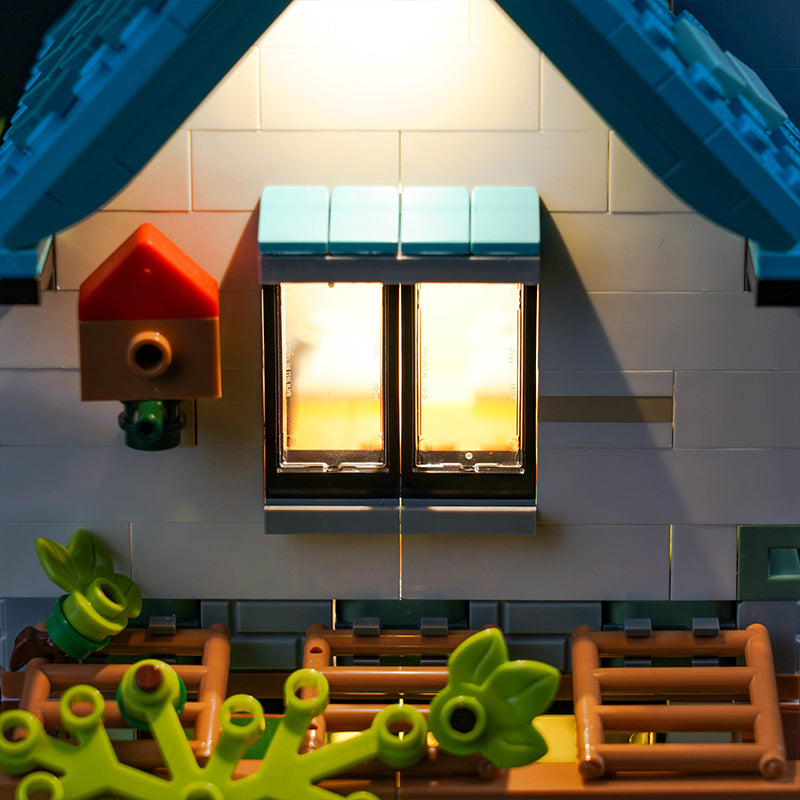 Kit d'éclairage BrickBling pour LEGO Creator 3 en 1 Cozy House 31139