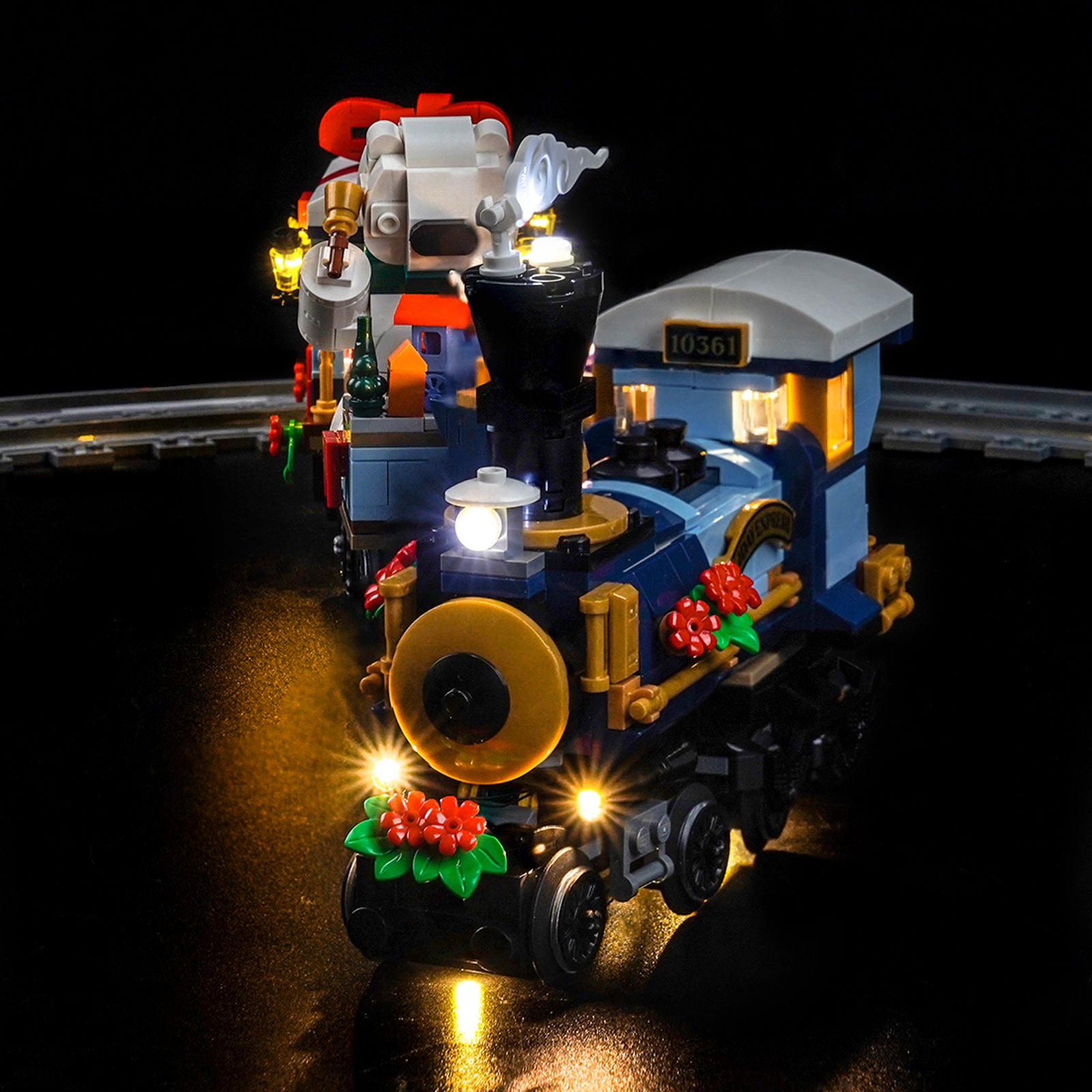 Kit d'éclairage BrickBling pour LEGO Icons Holiday Express Train 10361