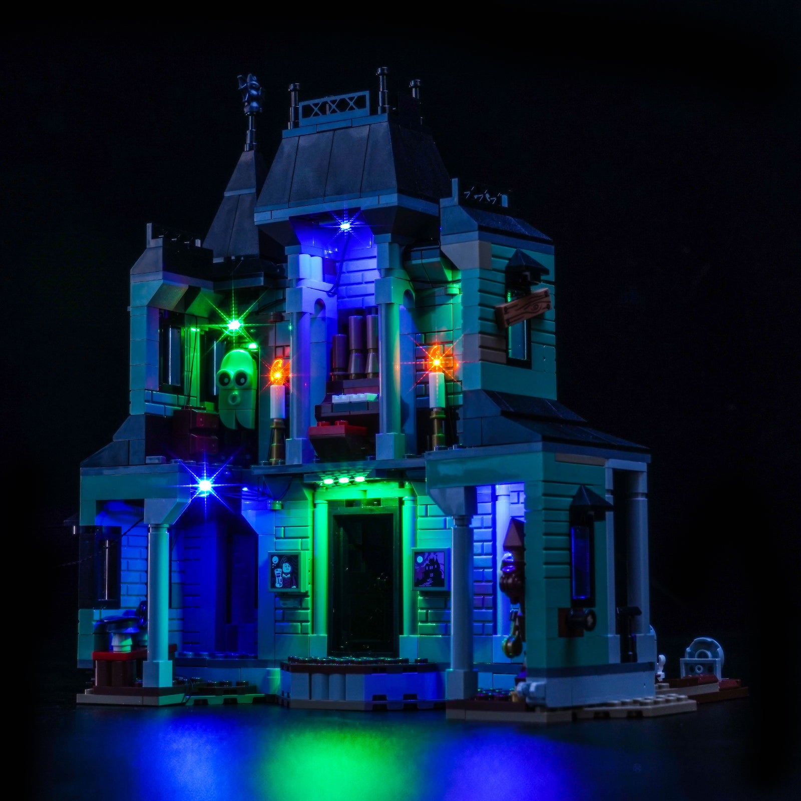 Kit d'éclairage BrickBling pour LEGO Creator 3-en-1 Haunted Mansion 31167