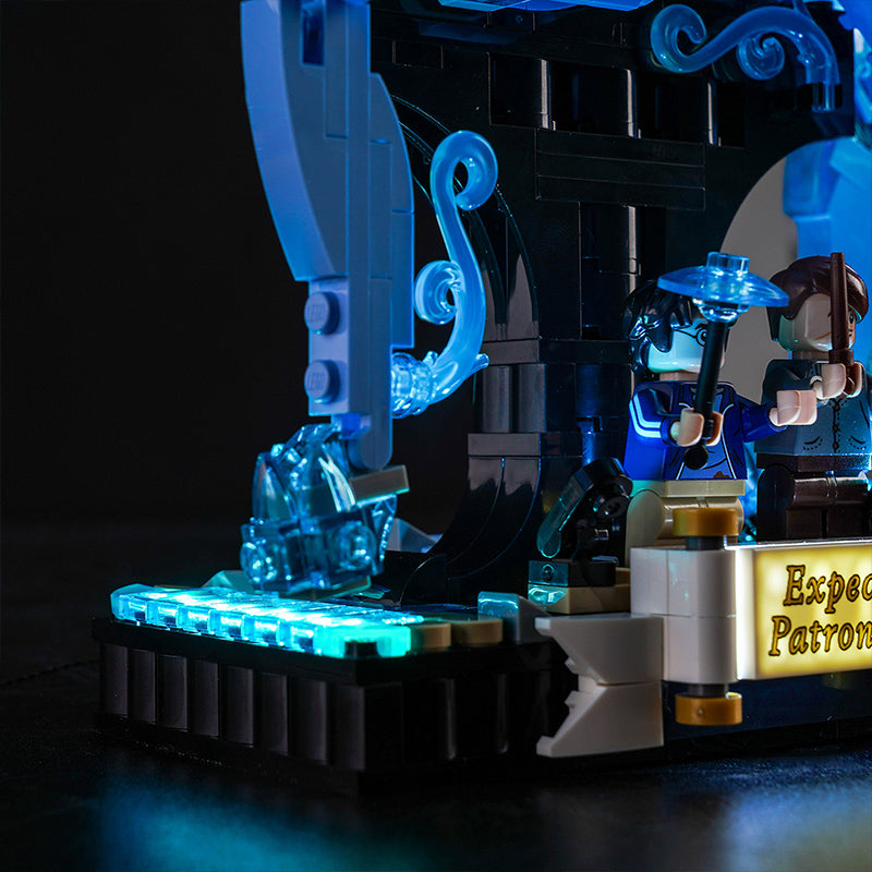 Kit d'éclairage BrickBling pour LEGO Expecto Patronum 76414 version télécommandée 