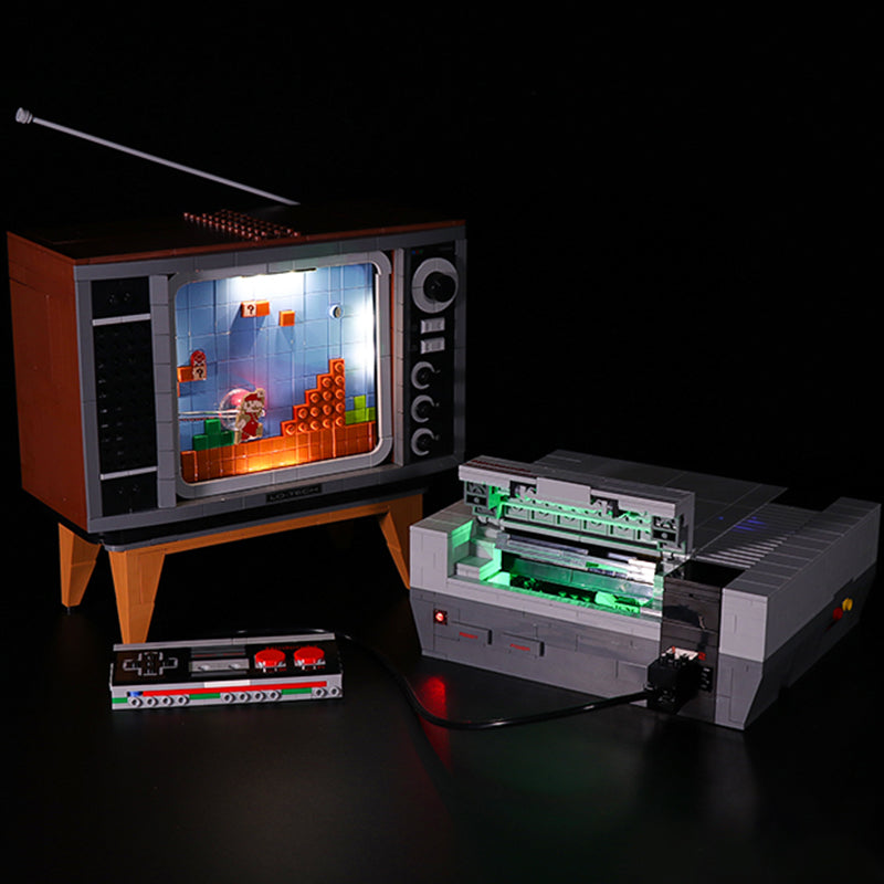 BrickBling Lichtset für LEGO Super Mario Nintendo Entertainment System™ 71374