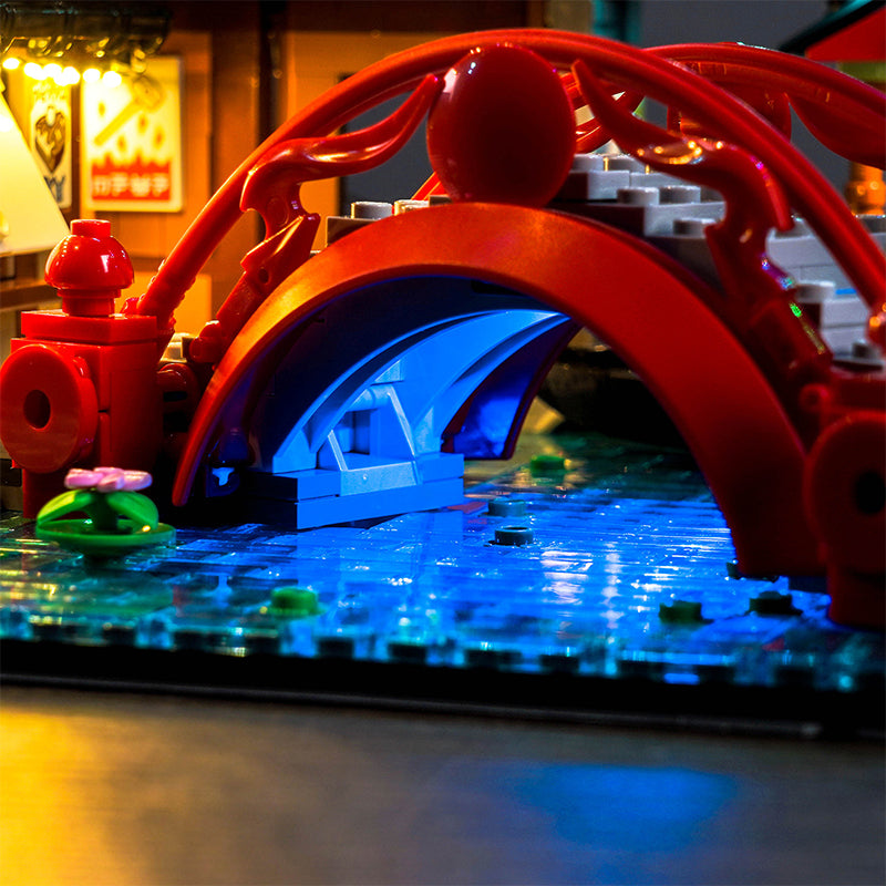 BrickBling Lichtset für LEGO Ninjago City Märkte 71799