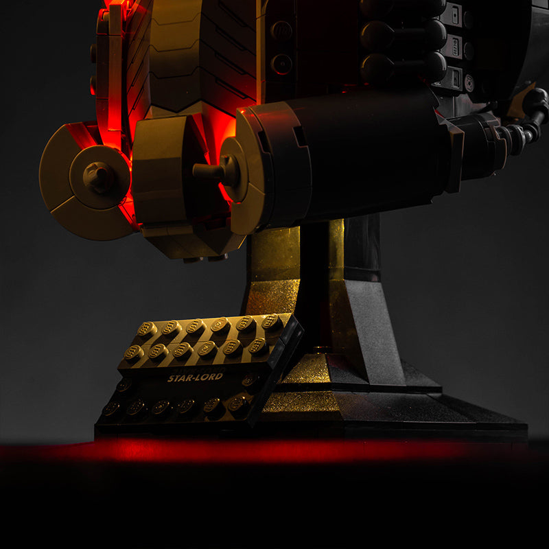 BrickBling Lichtset für LEGO Star-Lords Helm 76251