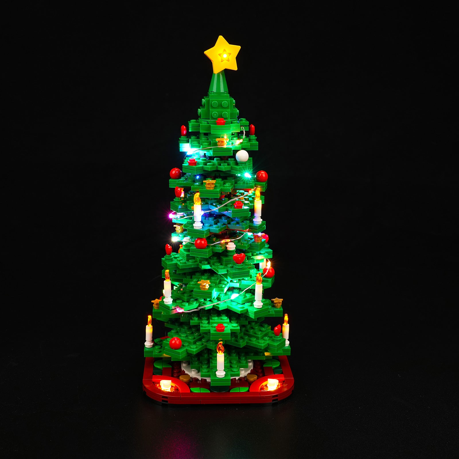 BrickBling Upgraded Version Light Kit for LEGO Christmas Tree Building 40573