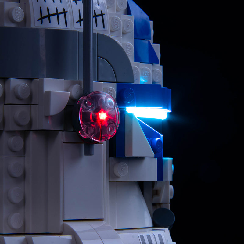 BrickBling Lichtset für LEGO Captain Rex Helmset 75349 Classic Version