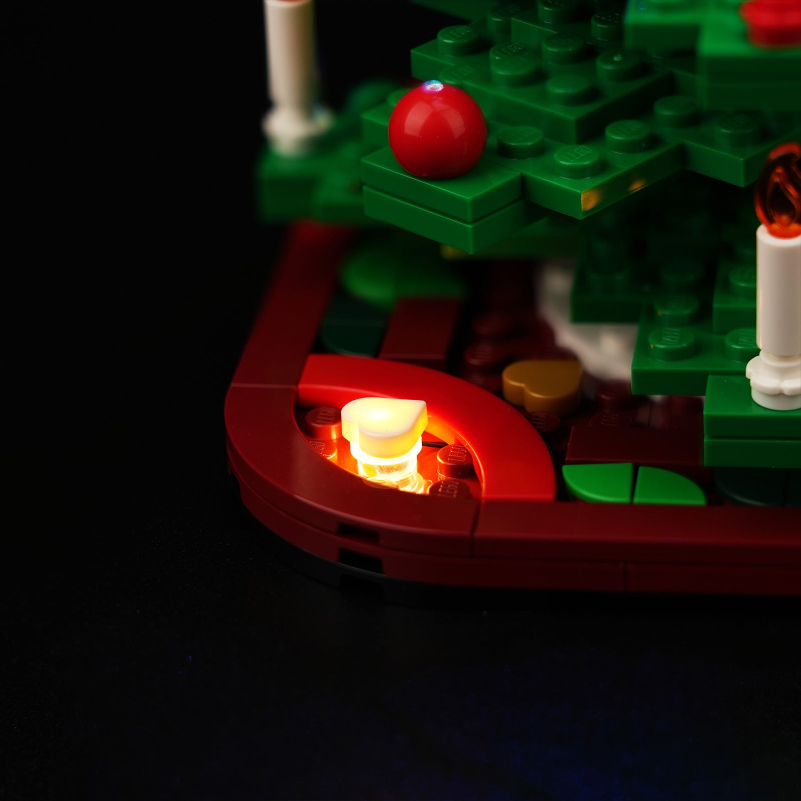 BrickBling Lichtset für LEGO Weihnachtsbaumgebäude 40573