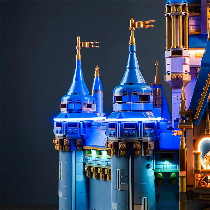 BrickBling Lichtset für LEGO Disney Castle 43222