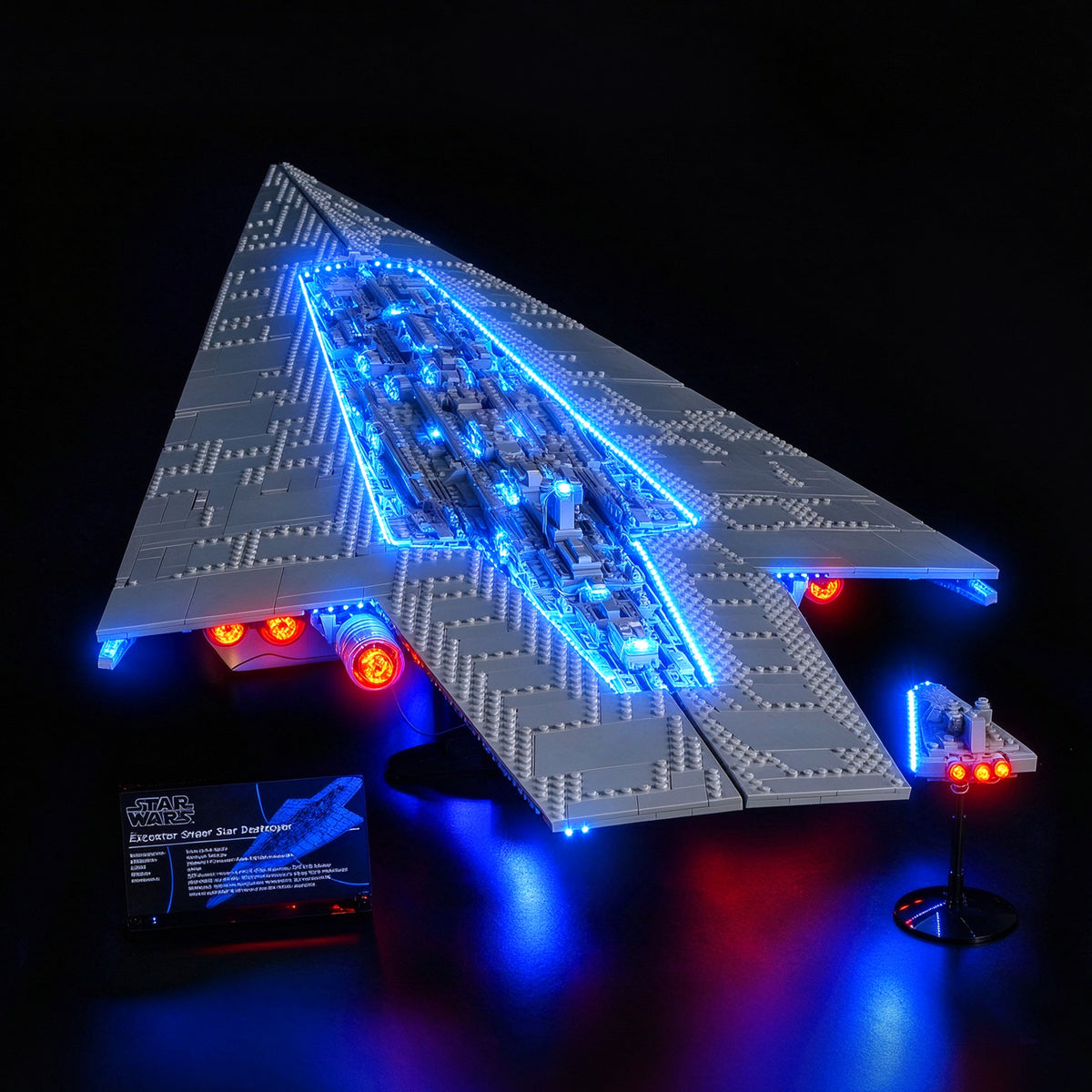 BrickBling LED Light Kit for LEGO Star Wars Executor Super Star Destroyer 75457