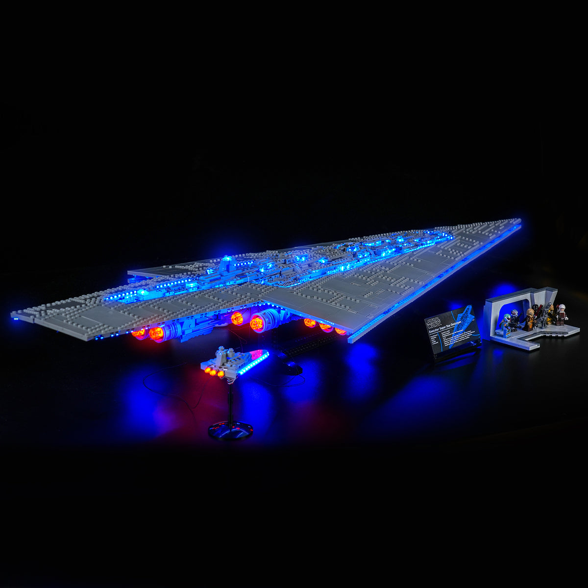 BrickBling LED Light Kit for LEGO Star Wars Executor Super Star Destroyer 75457