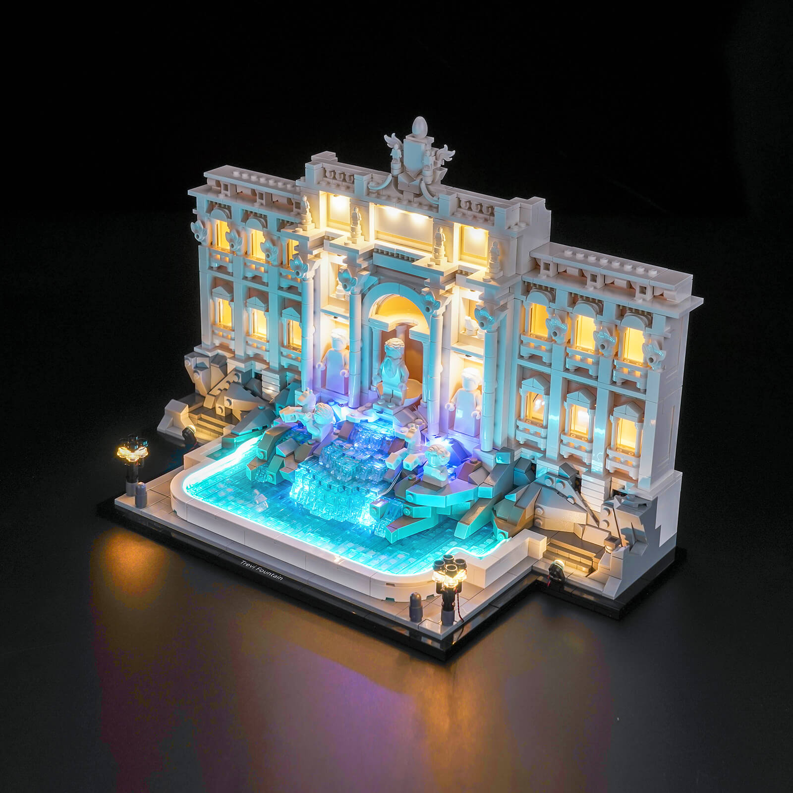 BrickBling Light Kit for LEGO Architecture Trevi Fountain 21062 Classic Version