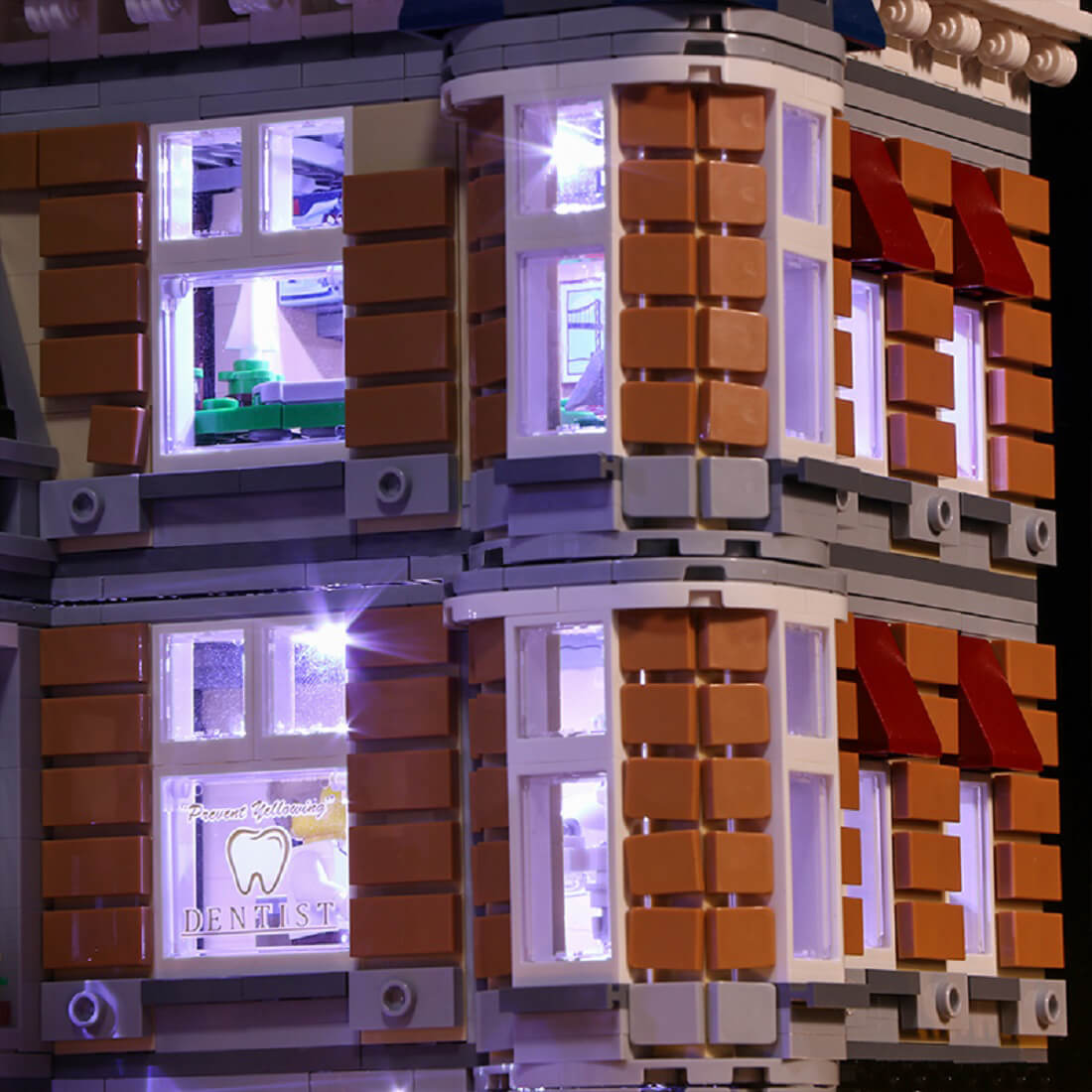 BrickBling Light Kit for LEGO Assembly Square 10255