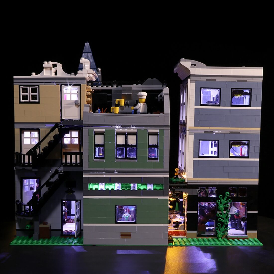 BrickBling Light Kit for LEGO Assembly Square 10255