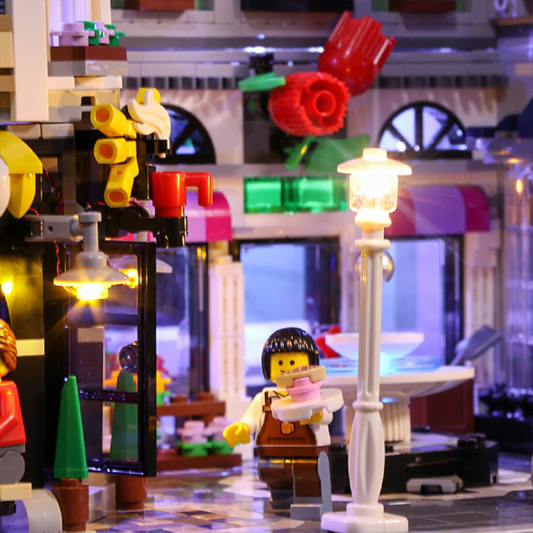 BrickBling Light Kit for LEGO Assembly Square 10255