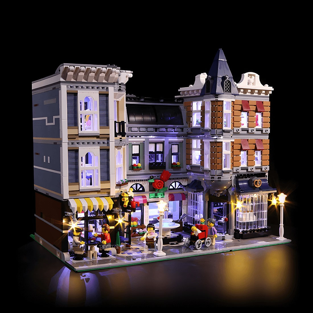BrickBling Light Kit for LEGO Assembly Square 10255 Classic Version