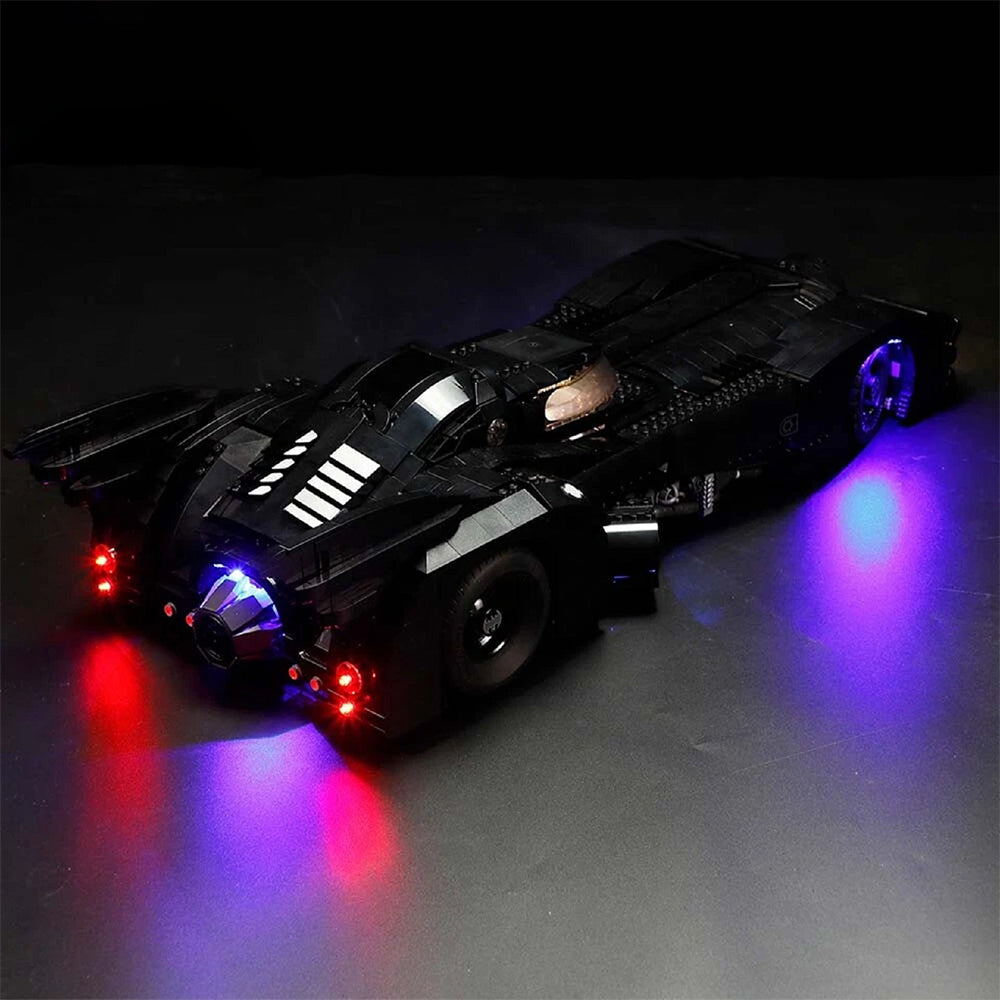 BrickBling Light Kit for LEGO Batman 1989 Batmobile 76139 Remote Control Version
