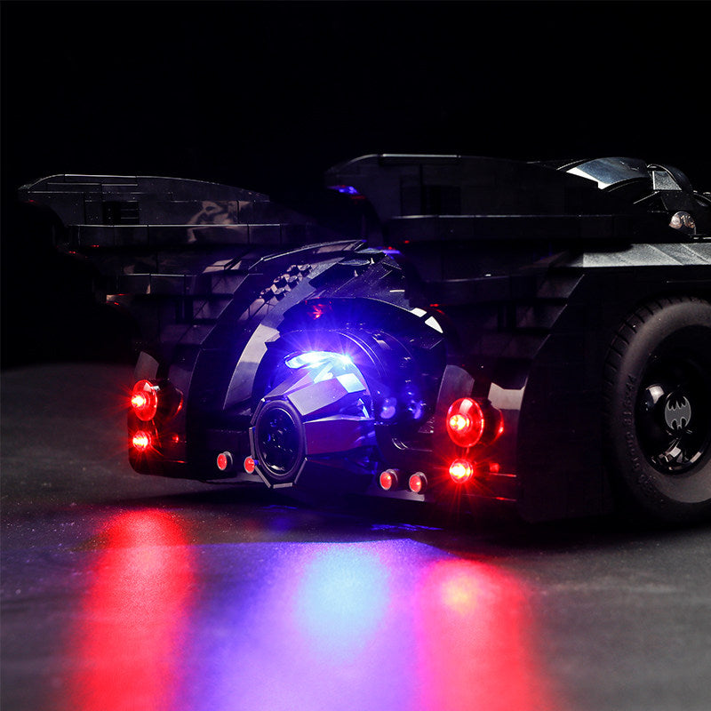 BrickBling Light Kit for LEGO Batman 1989 Batmobile 76139 Remote Control Version