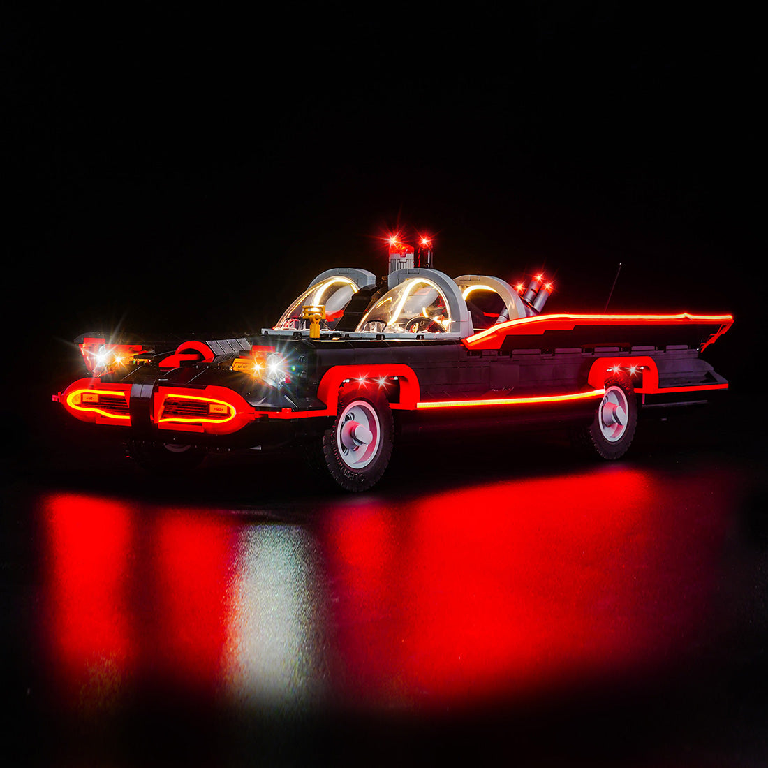 BrickBling Light Kit for LEGO Batman™: The Classic TV Series Batmobile™ 76328 Classic Version