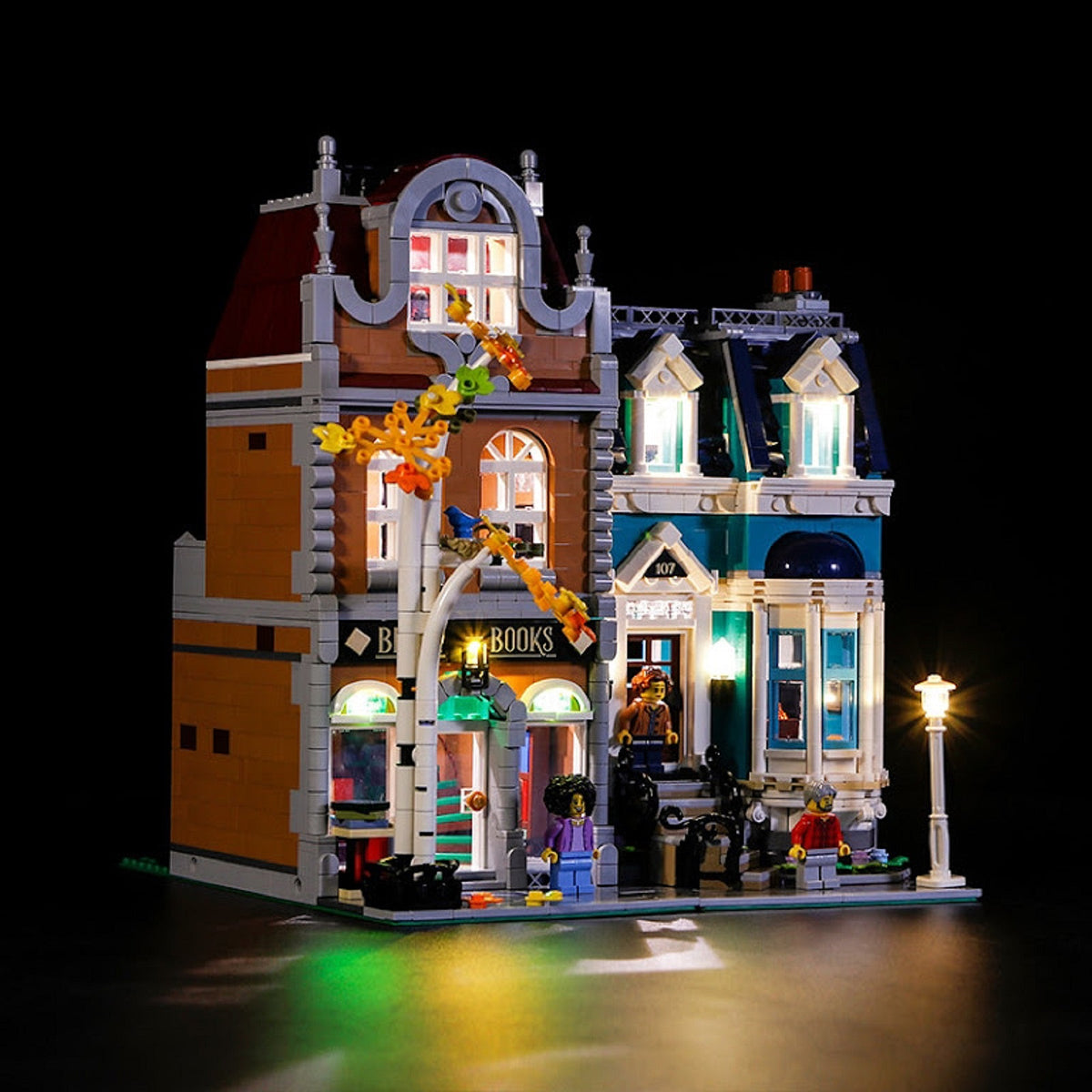 BrickBling LED Light Kit for LEGO Bookshop 10270