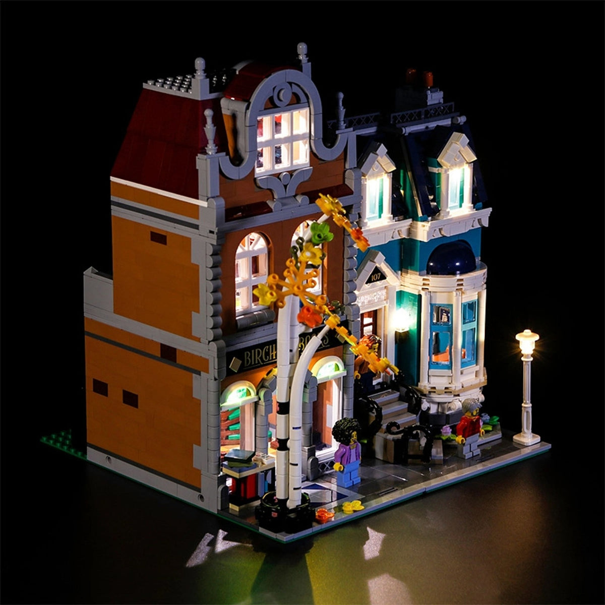 BrickBling LED Light Kit for LEGO Bookshop 10270