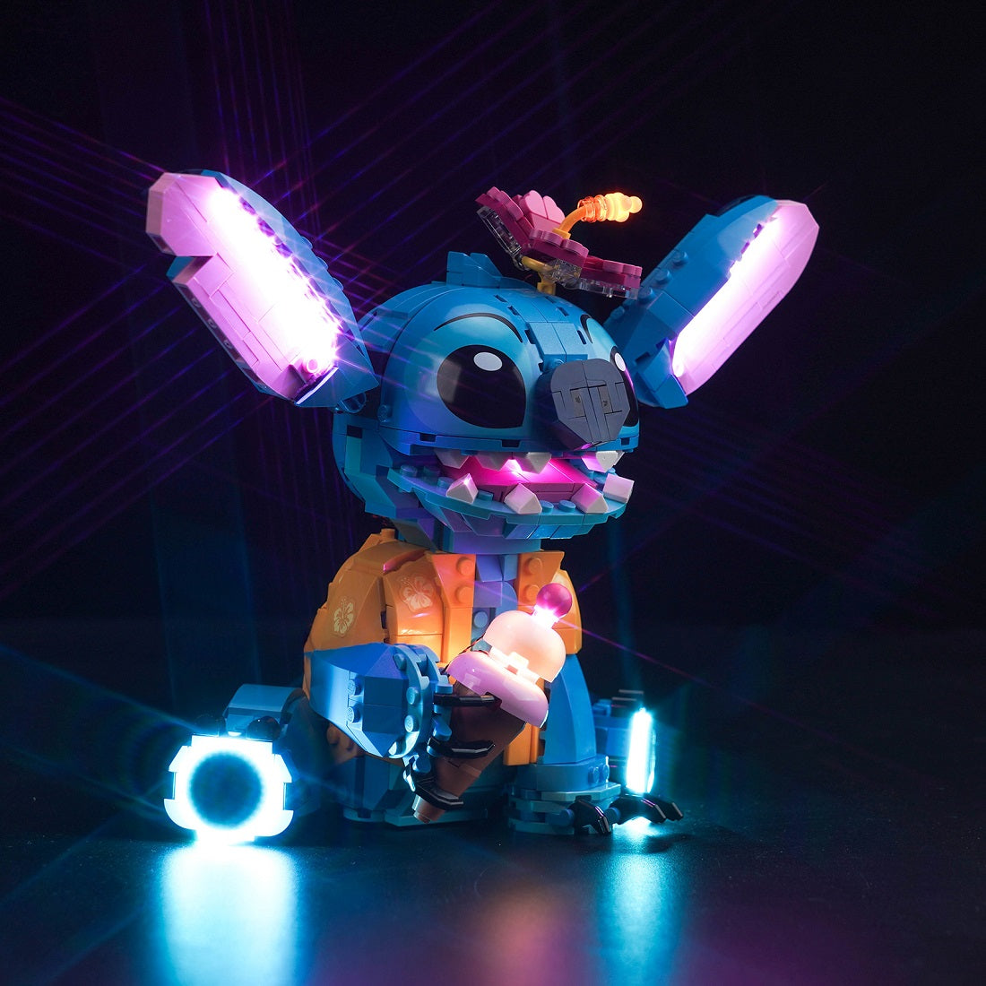 BrickBling Light Kit for LEGO Disney Stitch 43249