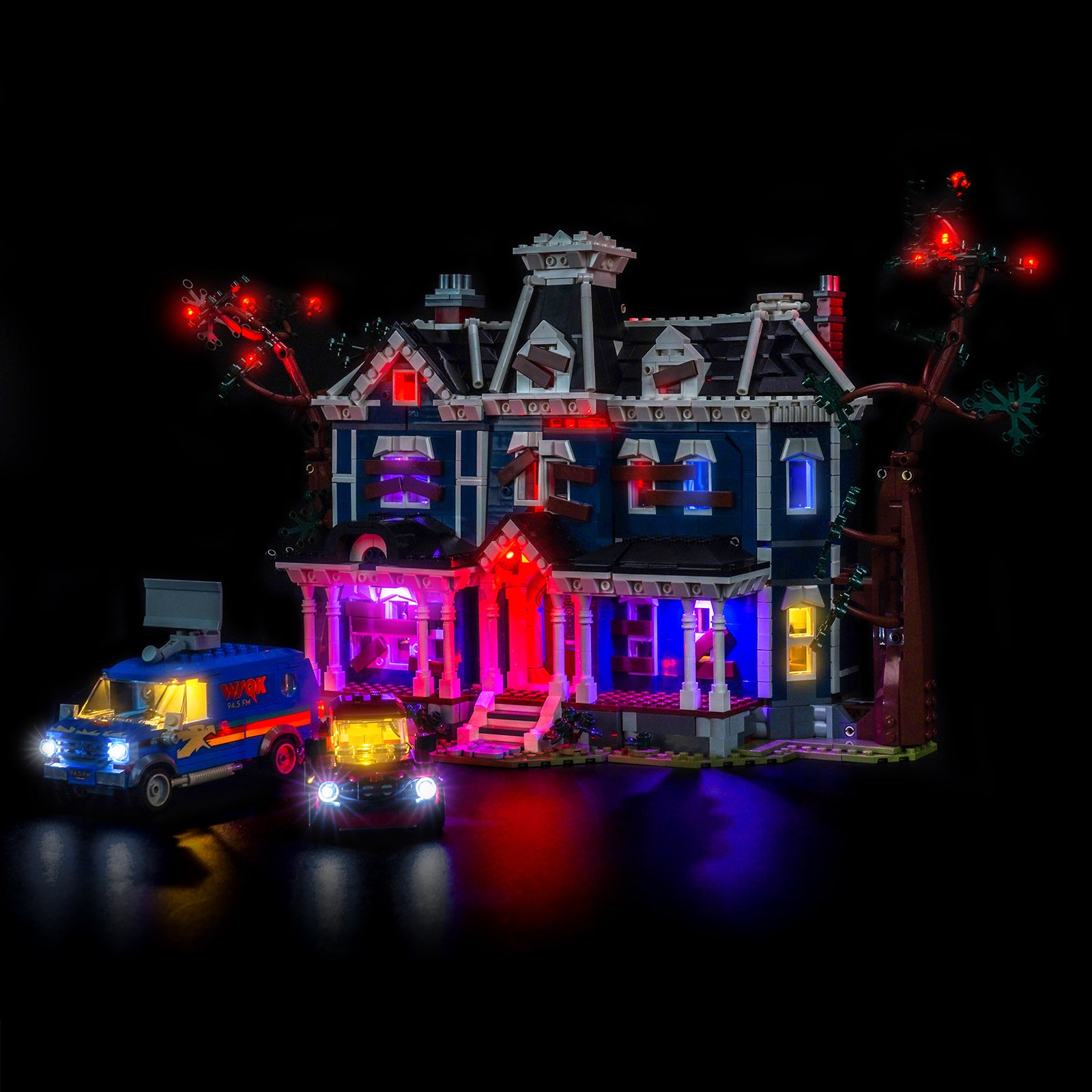 BrickBling Light Kit for LEGO Icons Stranger Things: The Creel House 11370 Version 2