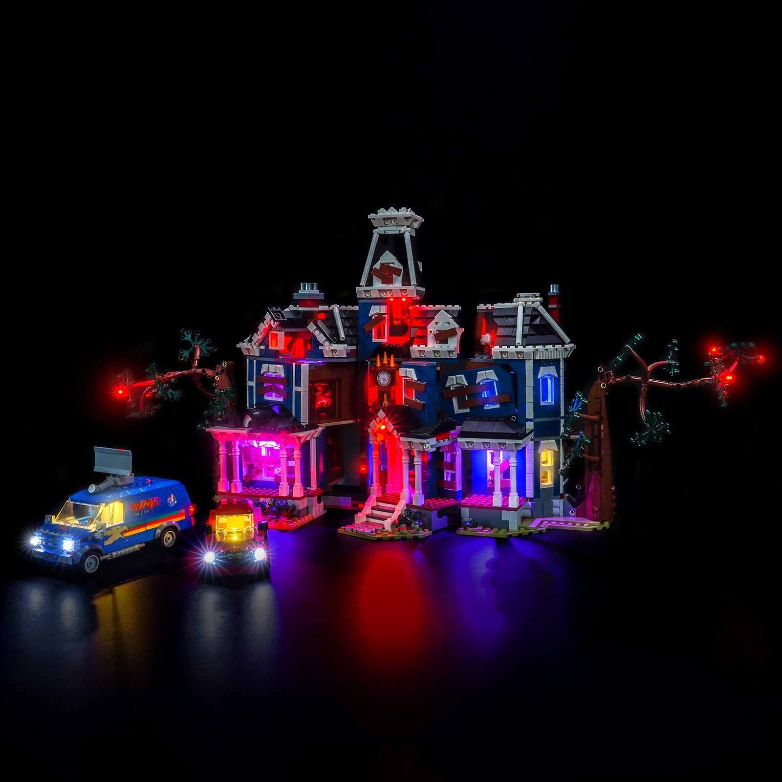 BrickBling Light Kit for LEGO Icons Stranger Things: The Creel House 11370 Version 2