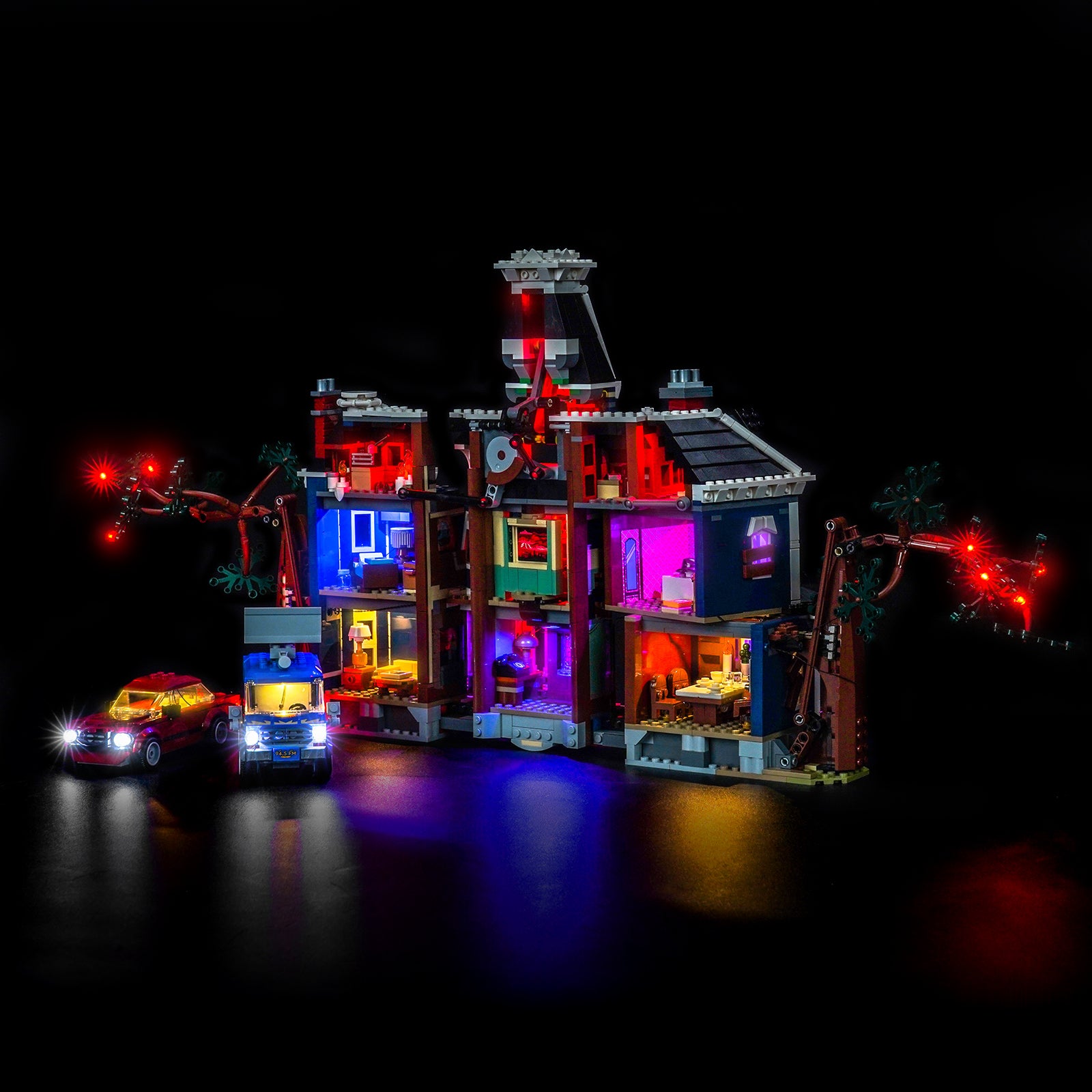 BrickBling Light Kit for LEGO Icons Stranger Things: The Creel House 11370 Version 2