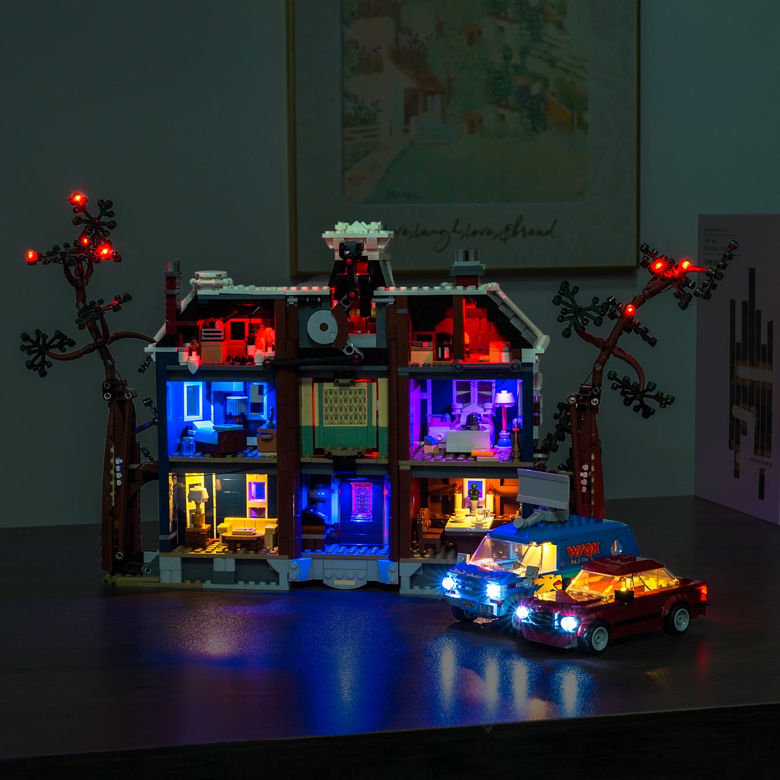BrickBling Light Kit for LEGO Icons Stranger Things: The Creel House 11370 Version 2