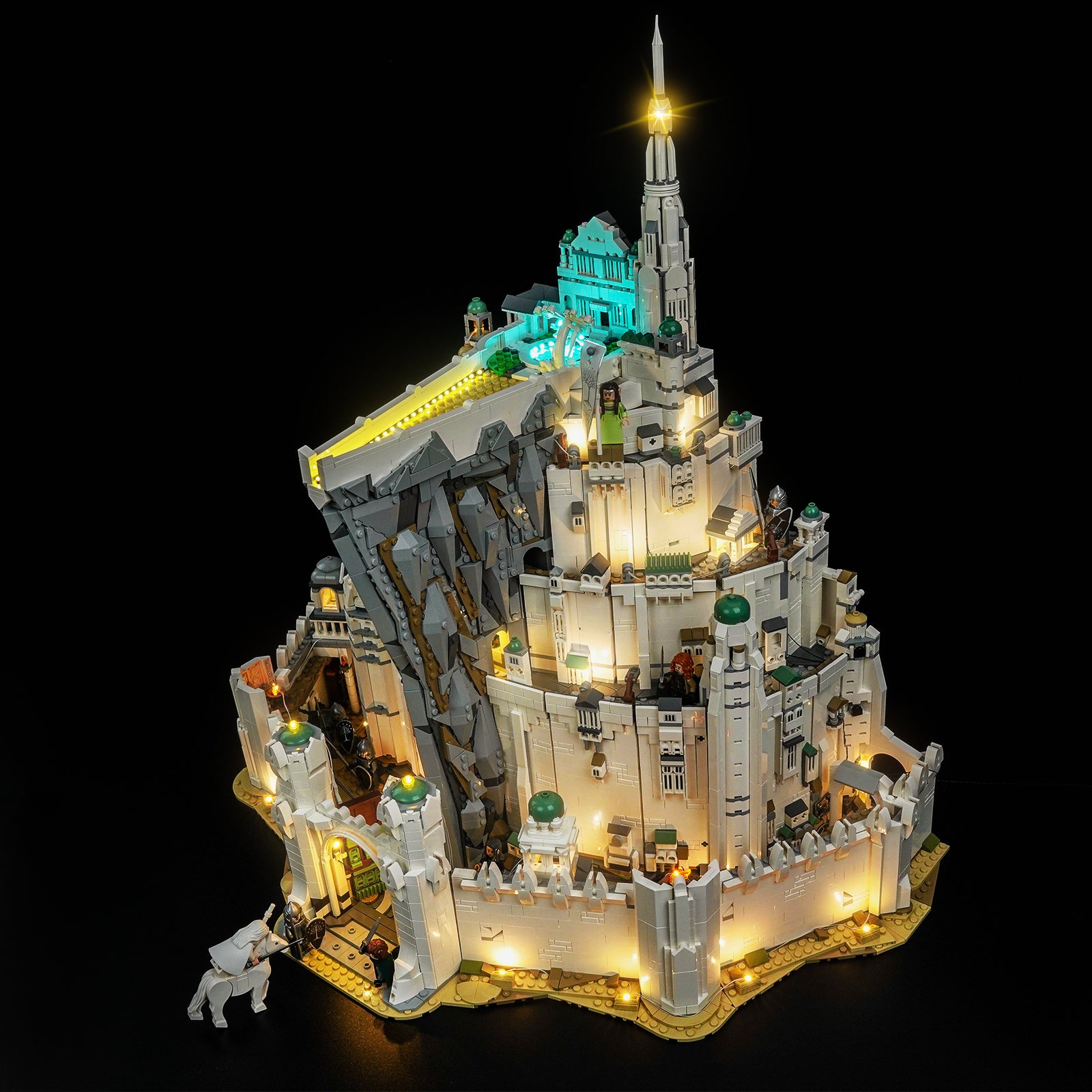 BrickBling Light Kit for LEGO Icons The Lord of the Rings: Minas Tirith™ 11377 Classic Version