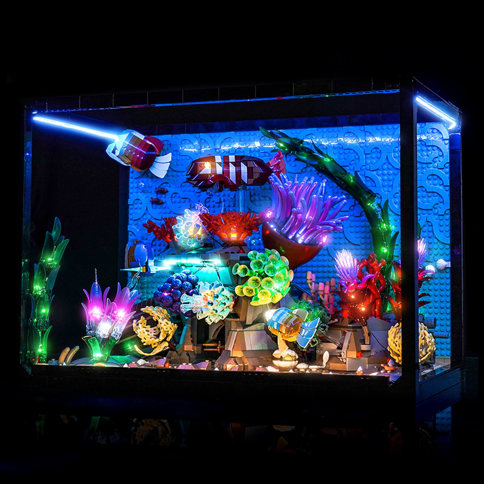 BrickBling Light Kit for LEGO Icons Tropical Aquarium 10366