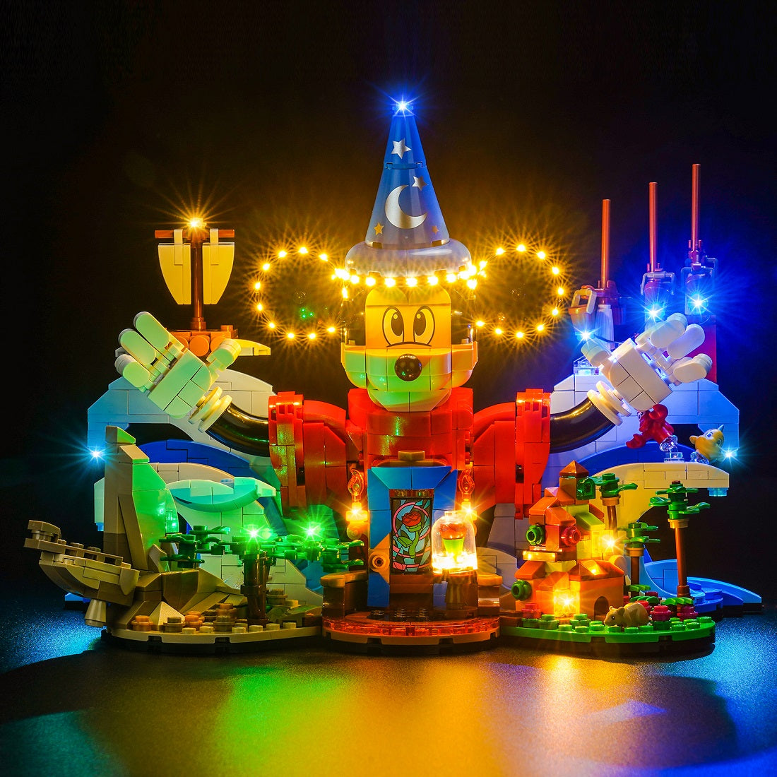 BrickBling Light Kit for LEGO  Ideas Magic of Disney 21352 Classic Version
