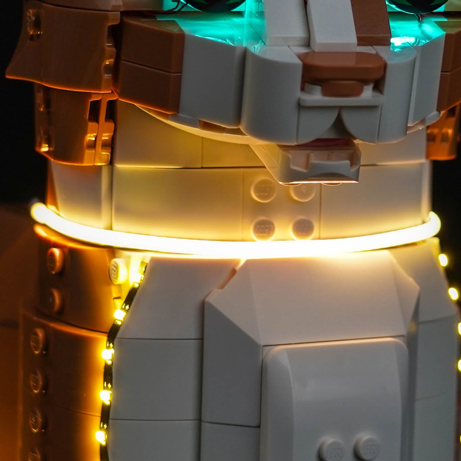 BrickBling Light Kit for LEGO Ideas Orange Cat 21376