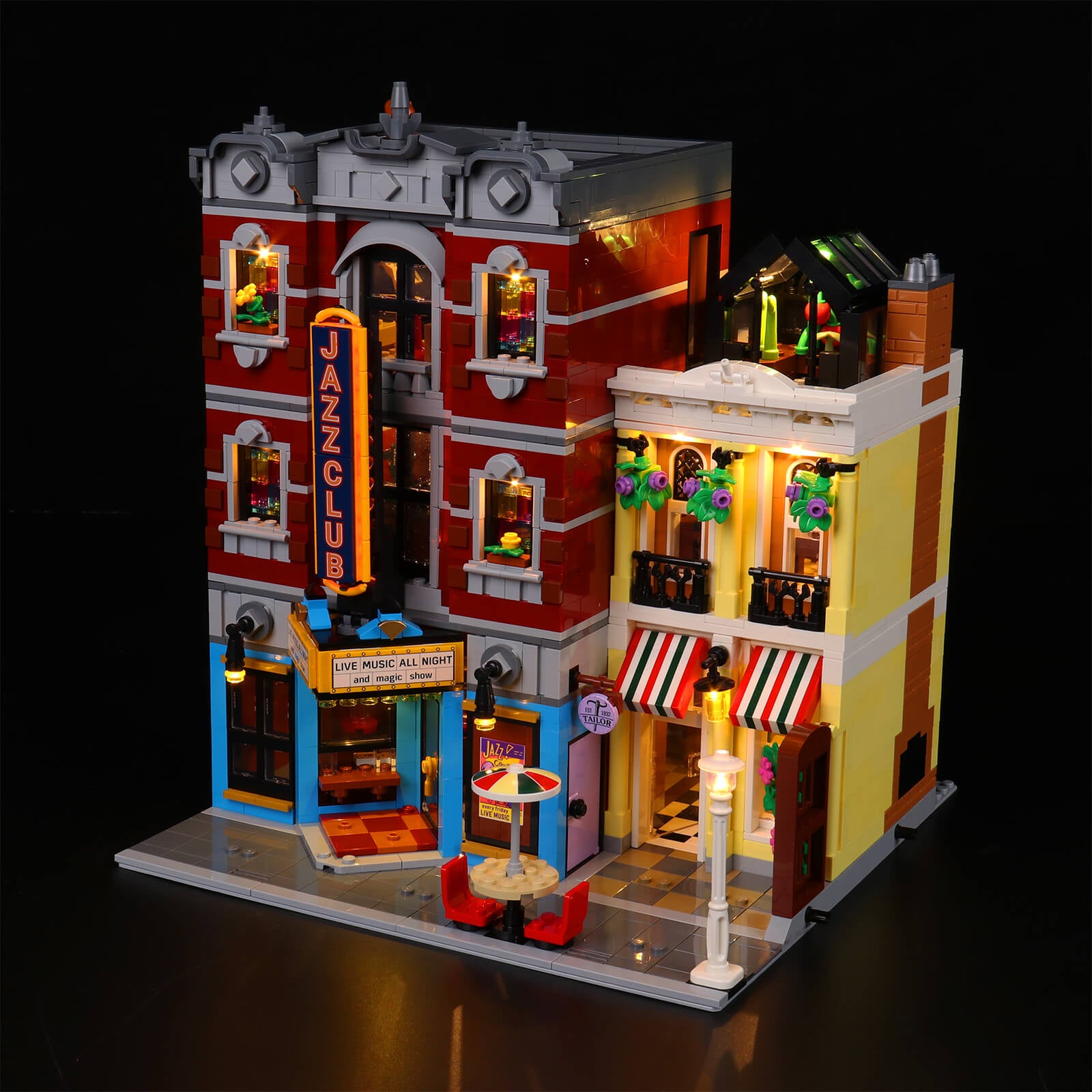 BrickBling Light Kit for LEGO Jazz Club 10312
