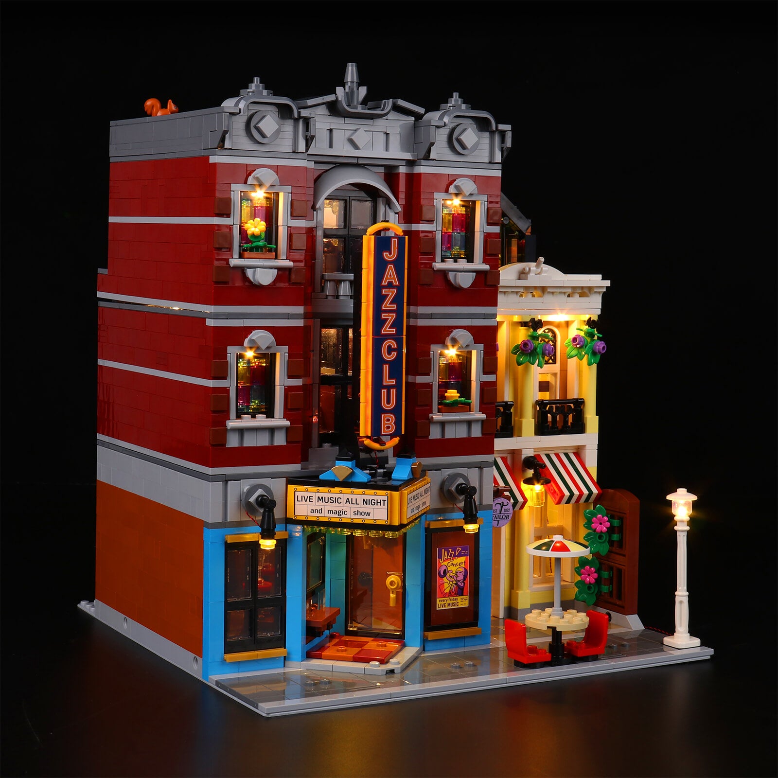 BrickBling Light Kit for LEGO Jazz Club 10312
