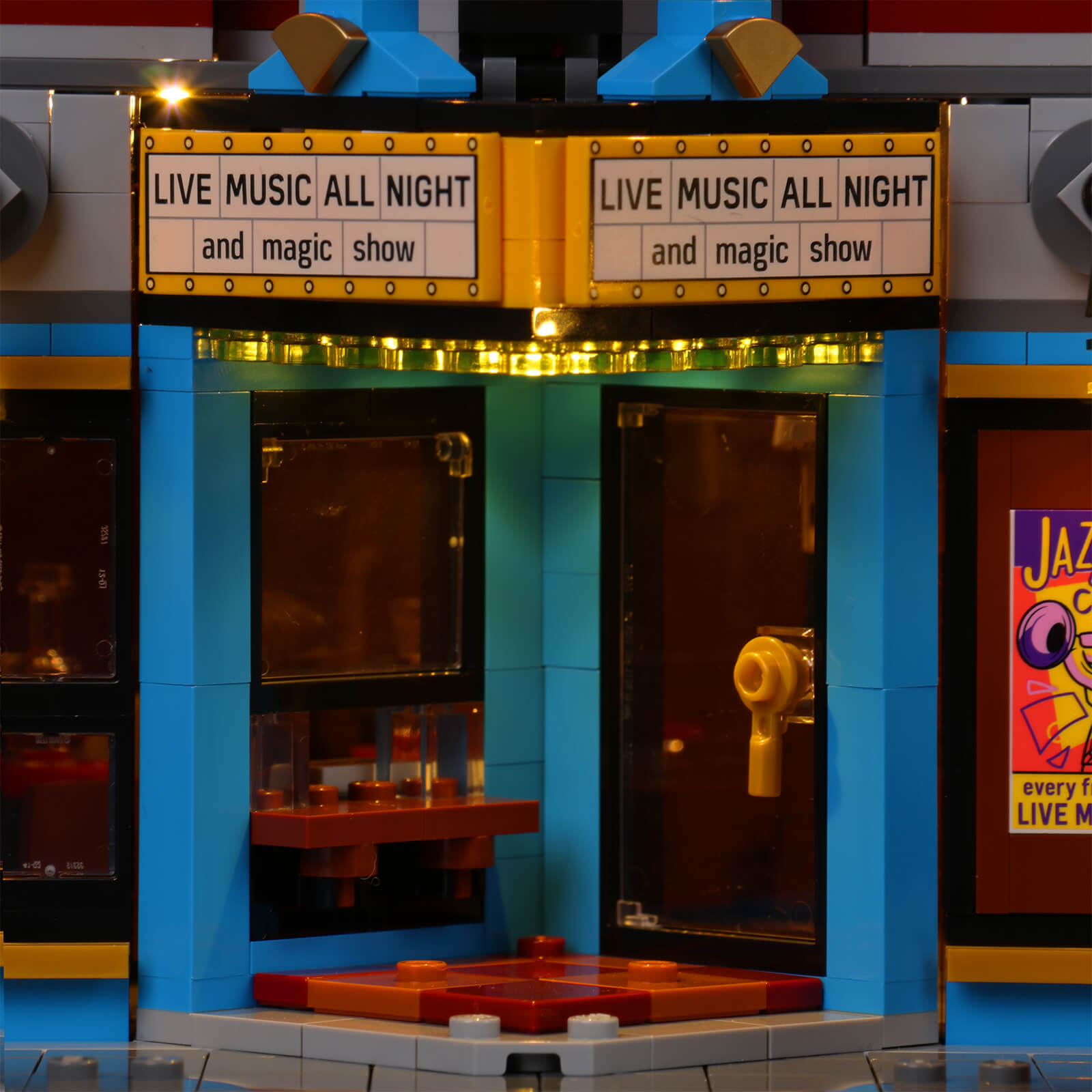 BrickBling Light Kit for LEGO Jazz Club 10312