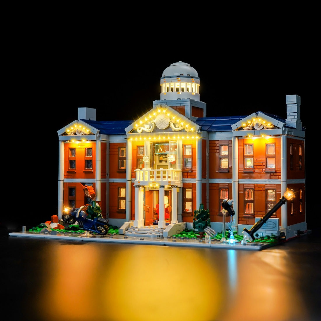 BrickBling Light Kit for LEGO Marvel X-Men: The X-Mansion 76294 Classic Version