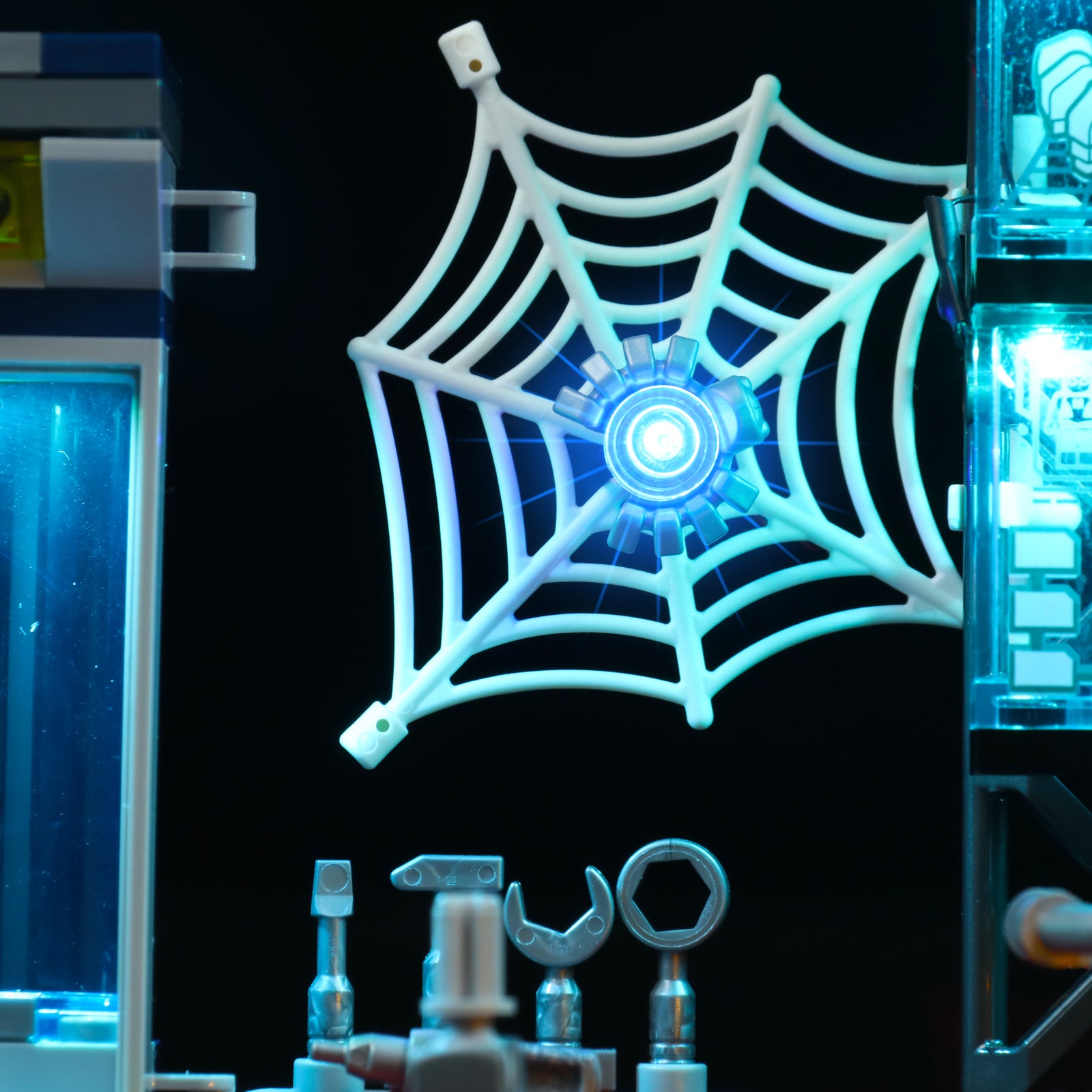 BrickBling Light Kit for LEGO Spider-Man Attack on the Spider Lair 76175 10