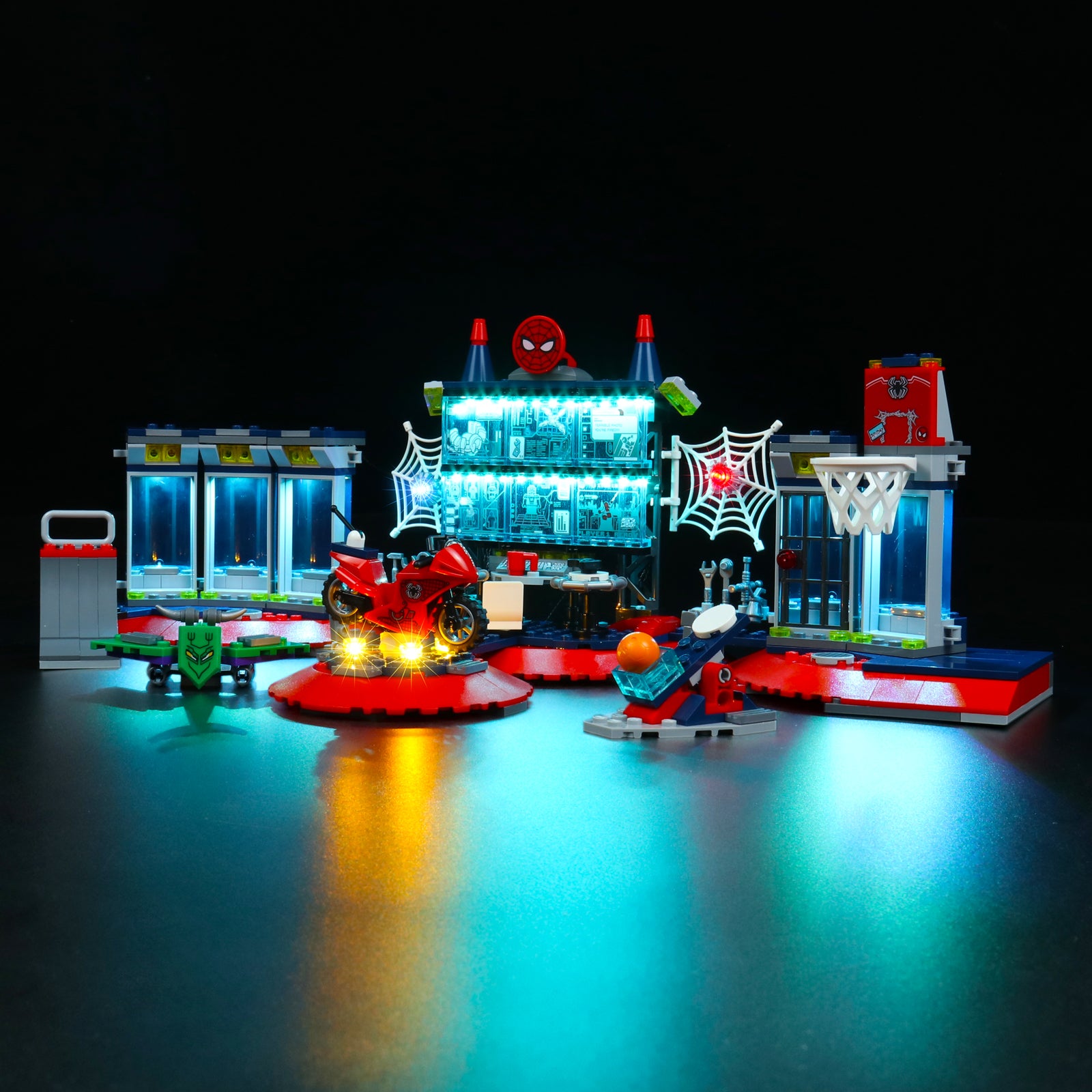 BrickBling Light Kit for LEGO Spider-Man Attack on the Spider Lair 76175 2
