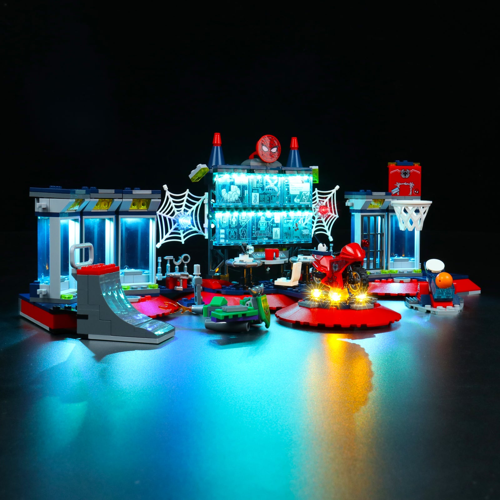 BrickBling Light Kit for LEGO Spider-Man Attack on the Spider Lair 76175 3