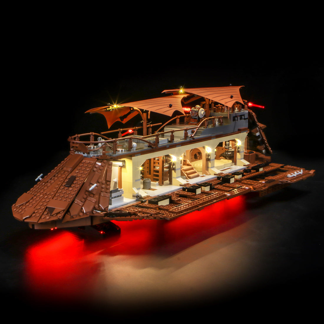 LED Light Kit for LEGO Star Wars Jabba's Sail Barge™ 75397 Classic Version
