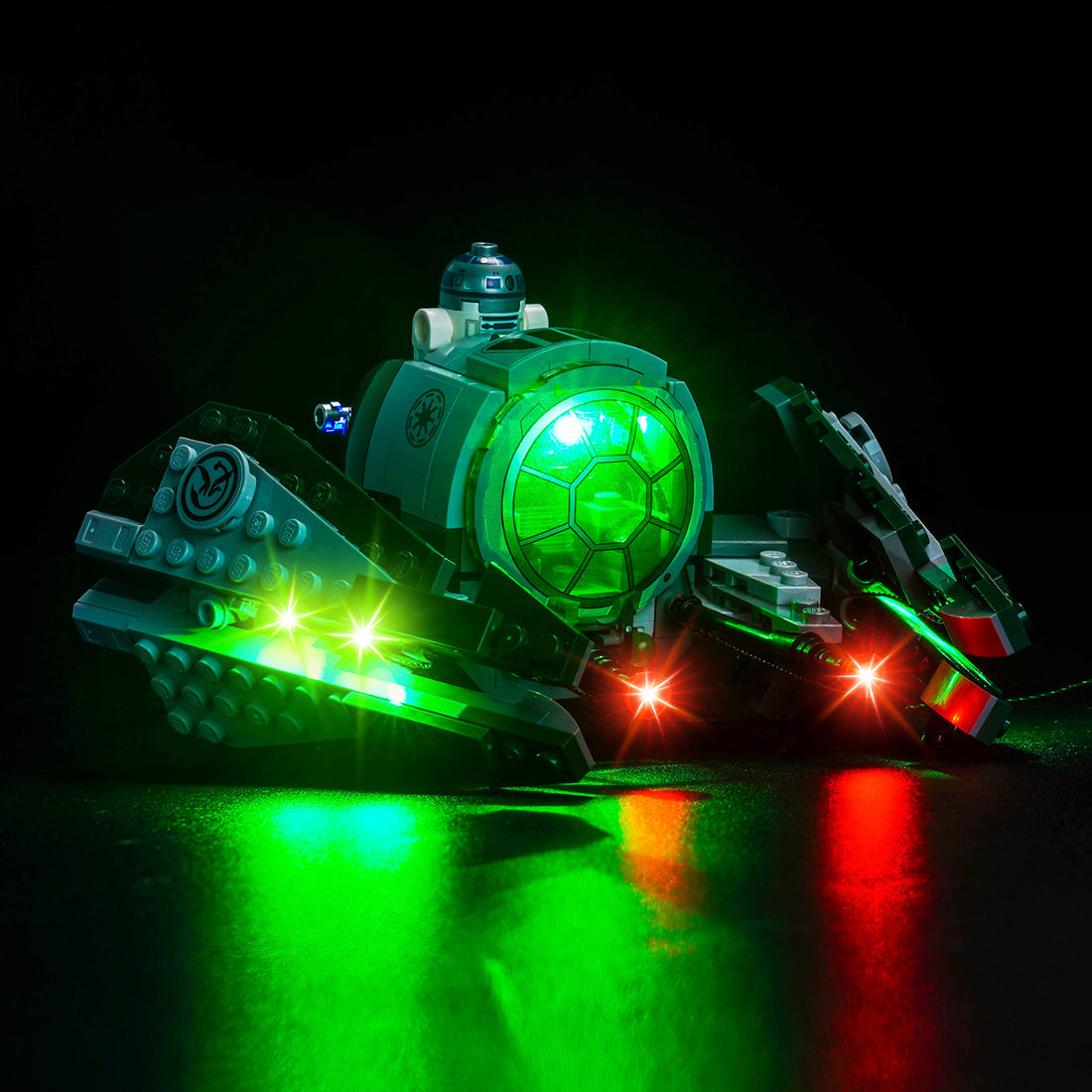 BrickBling Light Kit for LEGO Star Wars Yoda's Jedi Starfighter™ 75360
