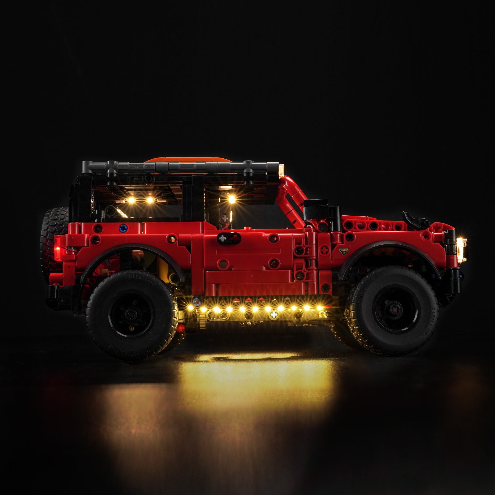 BrickBling Light Kit for LEGO Technic Ford Bronco® SUV 42213 Remote Control Version